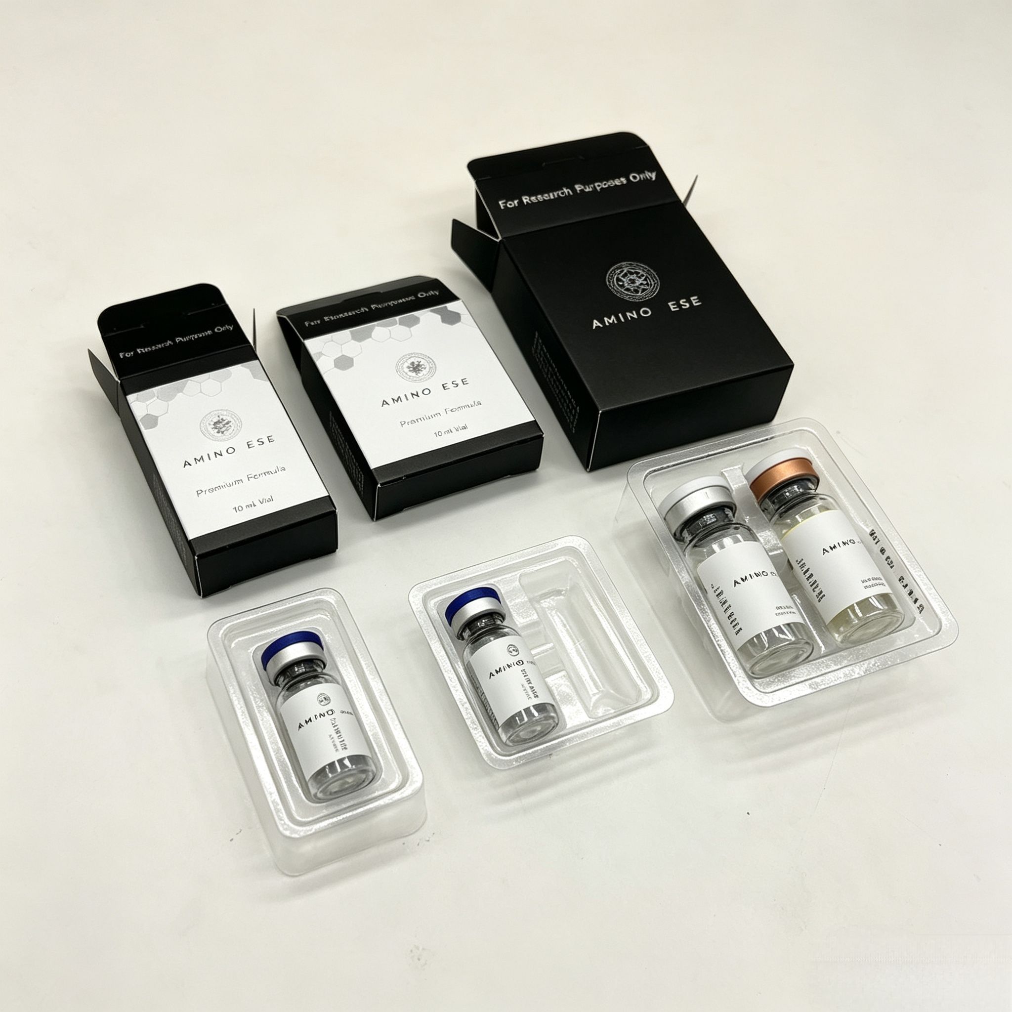 カスタム印刷防水ビニールステッカー＆ラベルボックス（ペプチド - Nutrition Of Fitness のレビューと価格