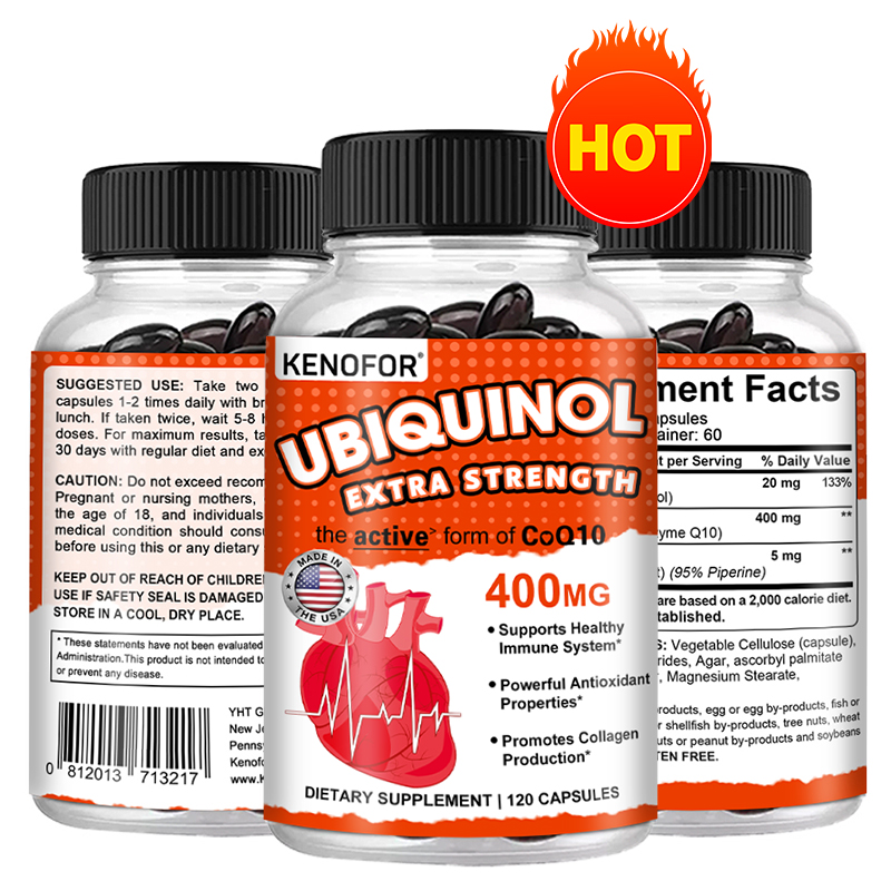 ユビキノール CoQ10 400mg ソフトジェル、超吸収性 - Coq10 Ubiquinol Softgel のレビューと価格